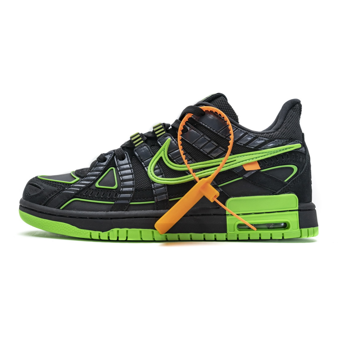 Cu6015 001 Off White X Nike Air Rubber Dunk Green Strike 1 - www.kickbulk.cc